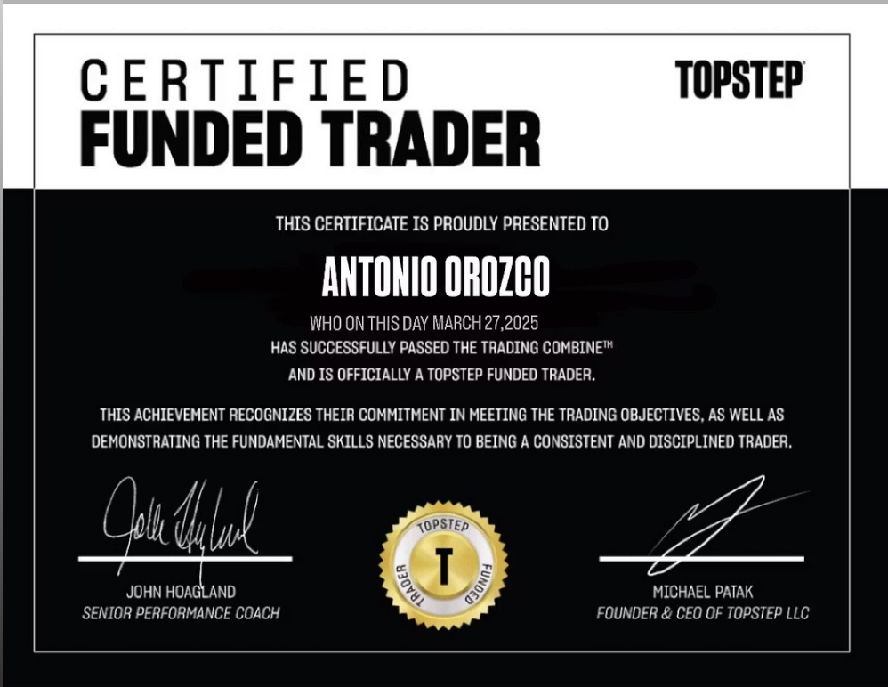 Antonio - The Trading Blueprint