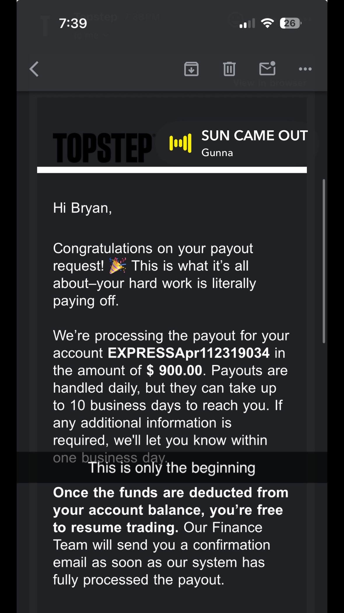Trading Success 3